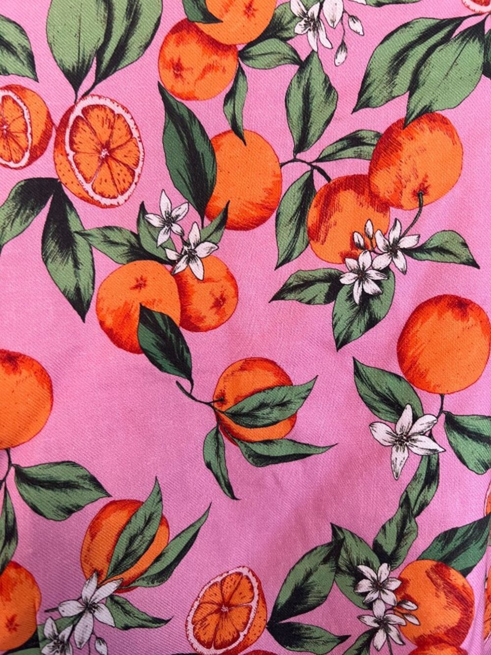 Finders Keepers Aranciata Orange Print Wrap Dress Mini Ruffle Puff Short Sleeve - Picture 7 of 11